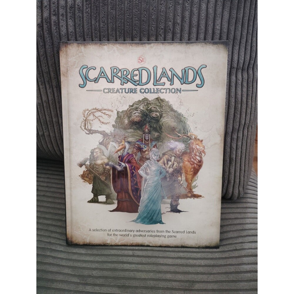 Scarred Lands Creature Collection 5 Ed Compatible Book